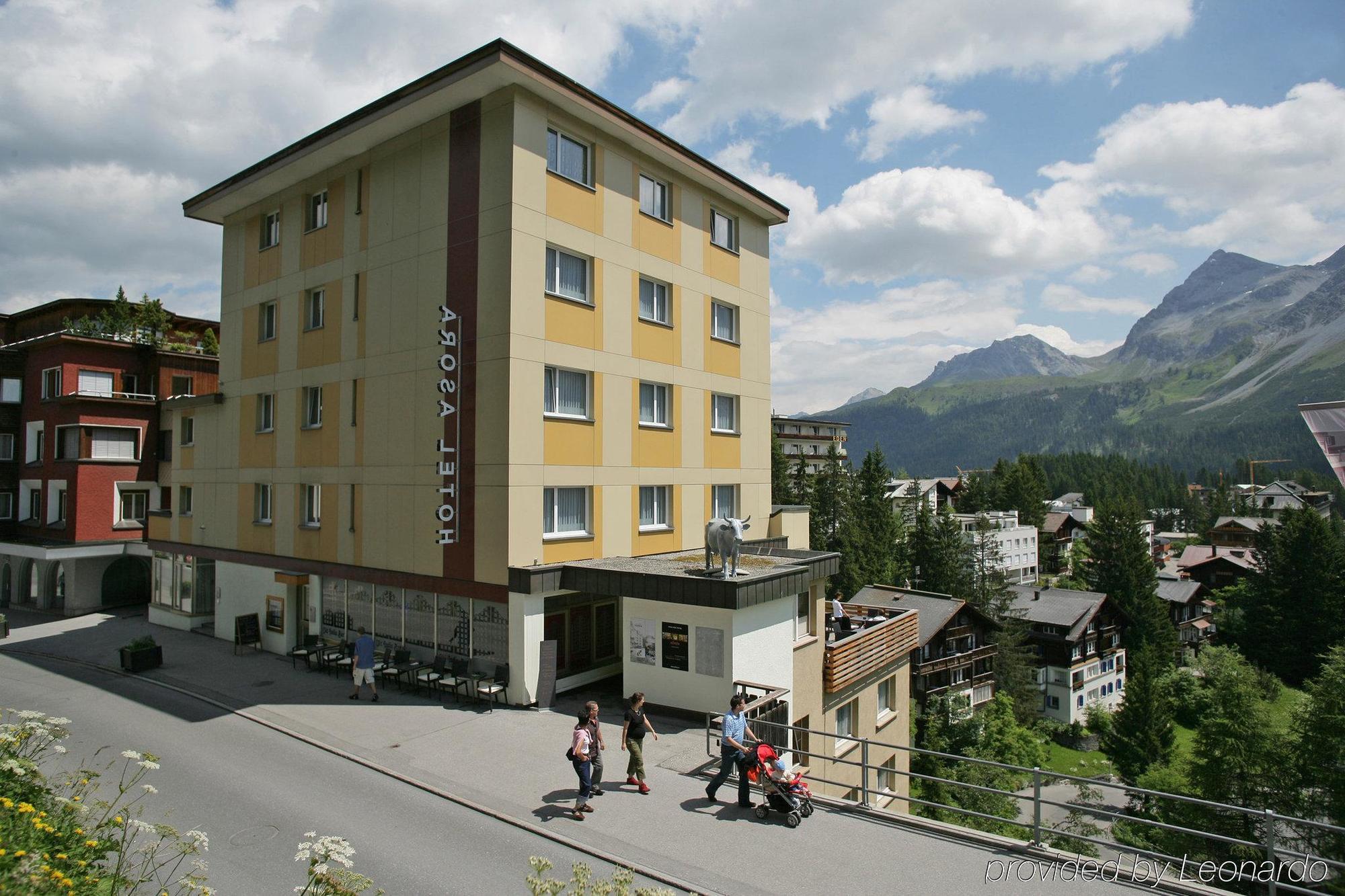 Sorell Hotel Asora Arosa Eksteriør bilde