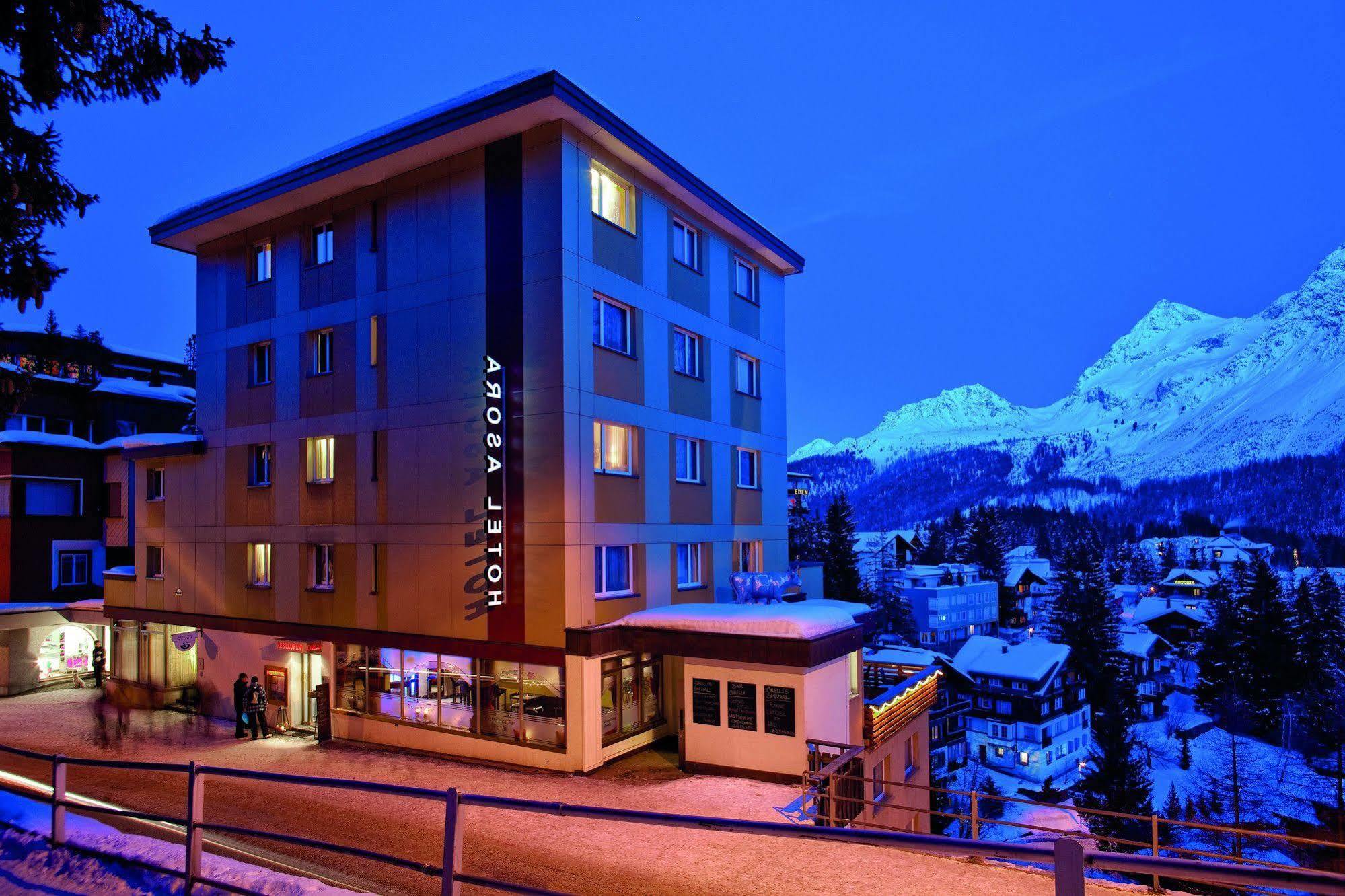 Sorell Hotel Asora Arosa Eksteriør bilde