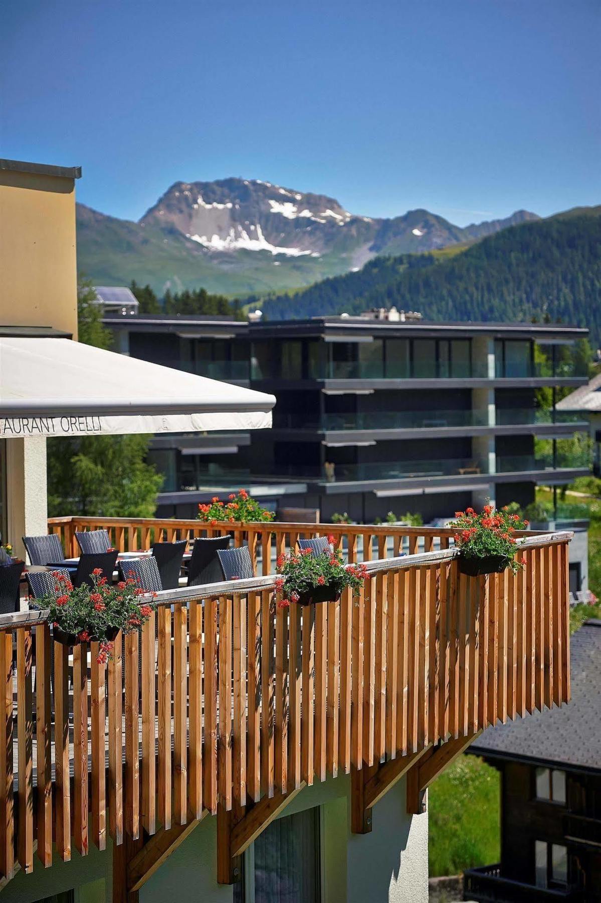 Sorell Hotel Asora Arosa Eksteriør bilde