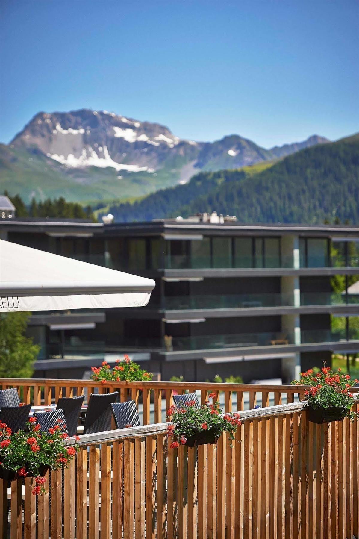 Sorell Hotel Asora Arosa Eksteriør bilde